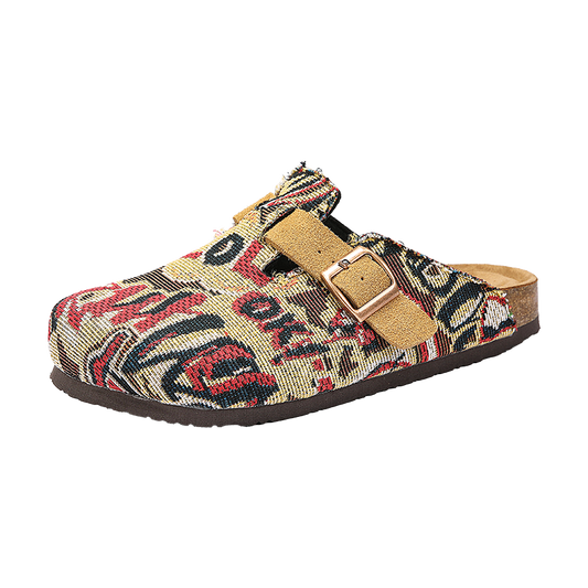Unisex Boho Slip-On Clog