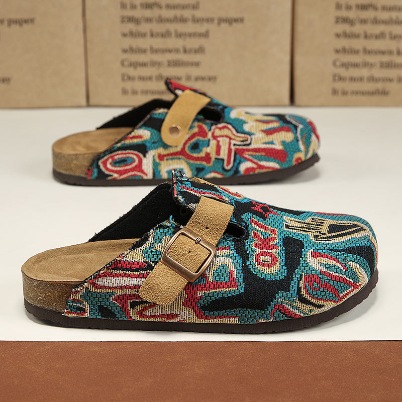 Unisex Boho Slip-On Clog