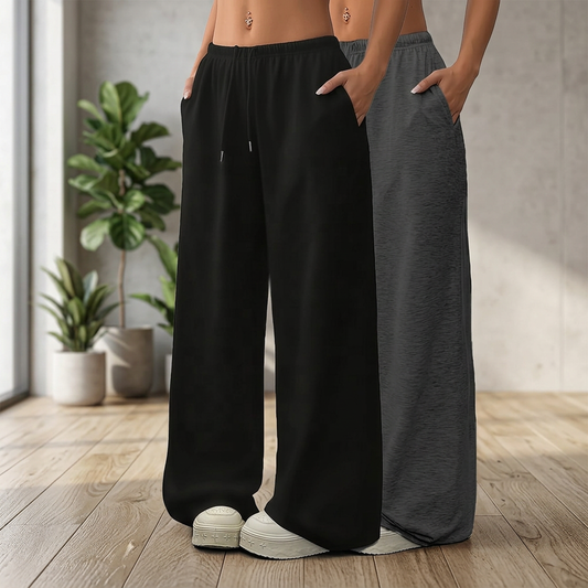 Womens Minimalist Loose Lounge Sweatpants